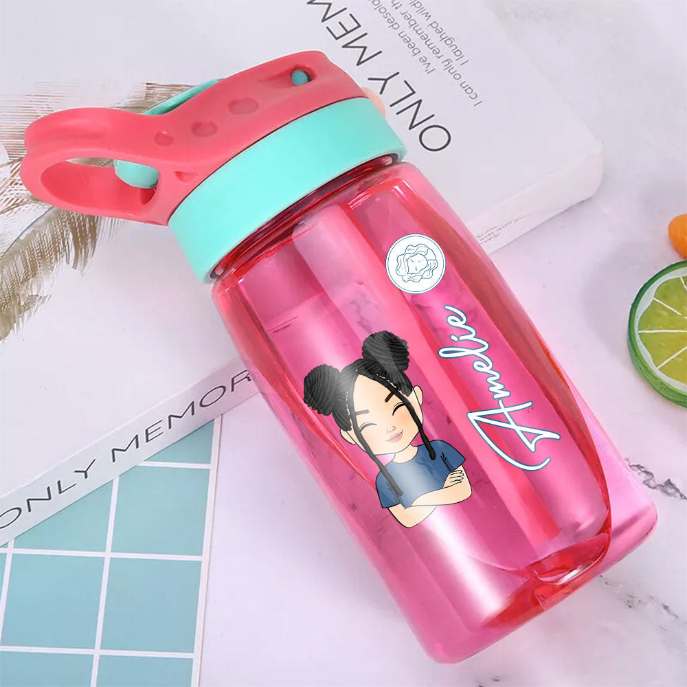 Kinder Trinkflaschen für Kindergarten Schule Ausflüge - Personalisierte Trinkflasche zur Einschulung - Babys Trinkflasche