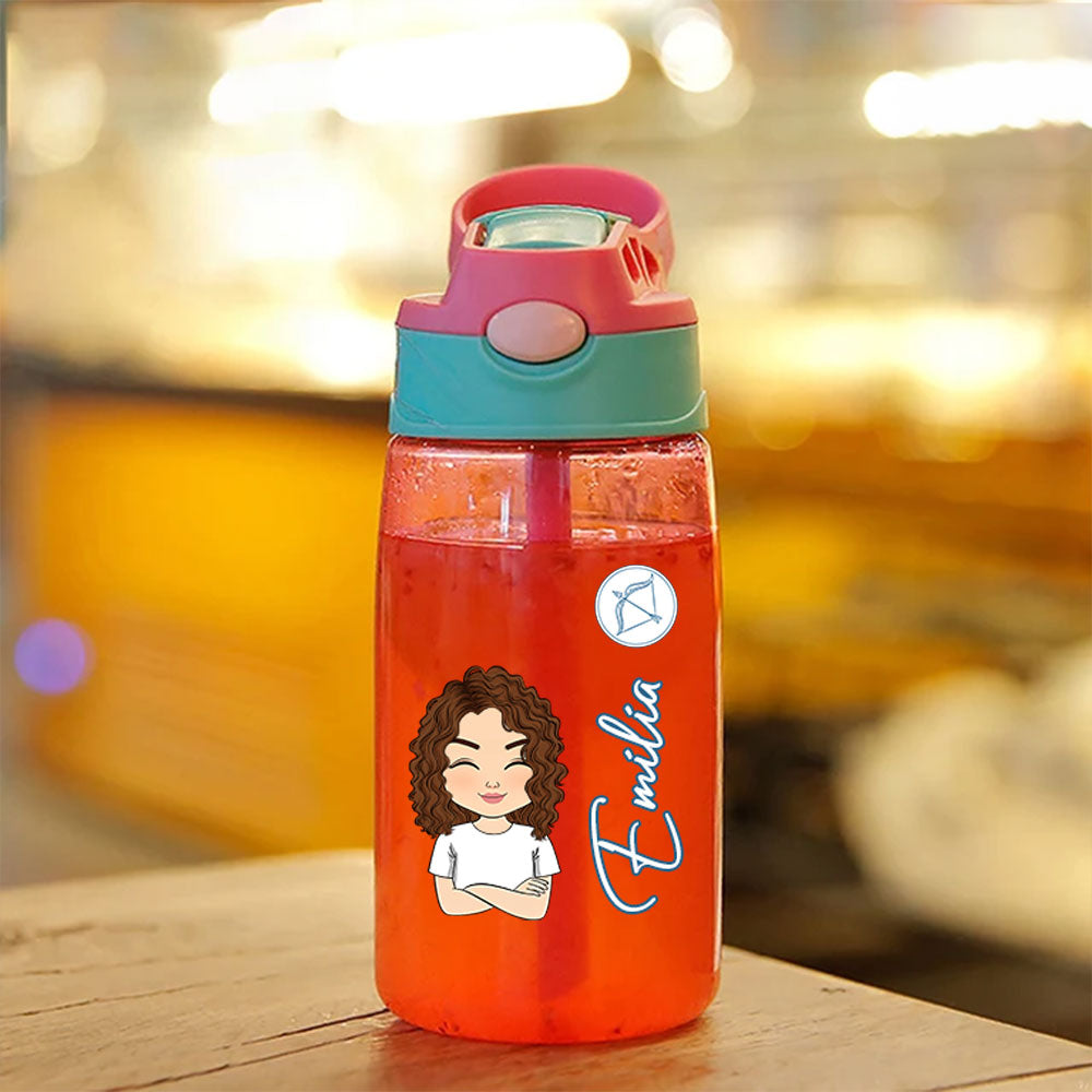 Kinder Trinkflaschen für Kindergarten Schule Ausflüge - Personalisierte Trinkflasche zur Einschulung - Babys Trinkflasche