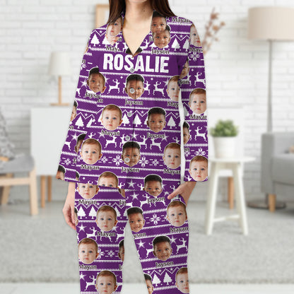 Weihnachts-Pyjama-Set – Personalisiertes Weihnachts-Pyjama-Matching – Geschenk für die Weihnachtsparty